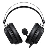 ONIKUMA X80 - Casque gaming filaire RGB effet miroir, micro antibruit : câble séparateur audio