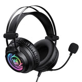 ONIKUMA X80 - Casque gaming filaire RGB effet miroir, micro antibruit : coques