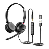 ONIKUMA X81 - Casque gaming filaire avec micro antibruit (noir)