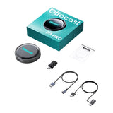 Ottocast OttoAiBox P3 Pro - Boîtier multimédia Android 13 avec Cloud SIM 4G et sortie HDMI : câbles fournis