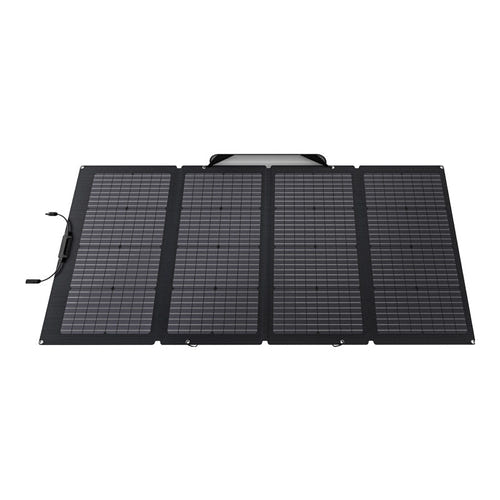 EcoFlow 220W - panneau solaire portable bifacial : face avant
