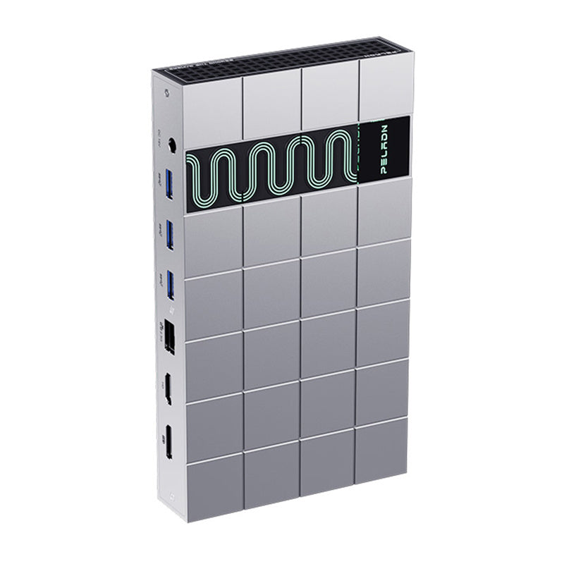 Peladn G2E - Station d'accueil Thunderbolt 5 à 13 ports, charge 140 W, argent - visuel 1