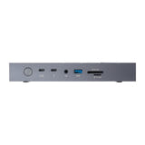 Peladn G2E - Station d'accueil Thunderbolt 5, double 8K et SSD M.2, gris : poste de travail double écran