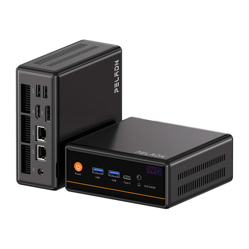Peladn WO4 - Mini PC Ryzen 5 5600H, 16 Go DDR4 et SSD NVMe 512 Go