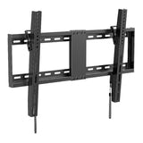 Perlesmith PSLTK1 - Support mural TV inclinable 37 à 82 pouces, 60 kg : profil bas contre le mur