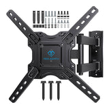 Perlesmith PSMFK12 - Support mural TV orientable 26 à 60 pouces, 35 kg - visuel 1