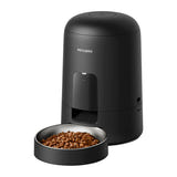 Petlibro Air PLAF008 - Distributeur de croquettes 2 L noir : gamelle inox
