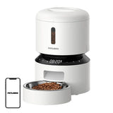 Petlibro Granary 3 L - Distributeur de croquettes programmable blanc : 3 L distributeur croquettes blanc