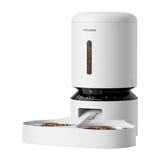 Petlibro Granary PL-AF203-36W 5 L - Distributeur à caméra double gamelle blanc : deux gamelles