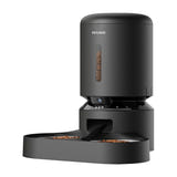Petlibro Granary PL-AF203-36W 5 L - Distributeur à caméra double gamelle noir : deux gamelles