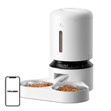Petlibro Granary PL-AF006-33W 5 L - Distributeur double gamelle blanc : 5 L double gamelle blanc