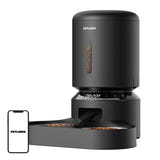 Petlibro Granary PLAF006 5 L - Distributeur double gamelle noir : 5 L double gamelle noir