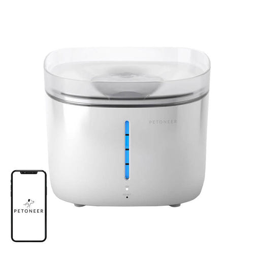 Petoneer Fresco Ultra WF002 - Fontaine à eau connectée 2 L avec lampe UV : face