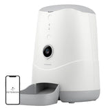 Petoneer PF007 Nutri Vision - Distributeur de croquettes 3,7 L avec caméra : face