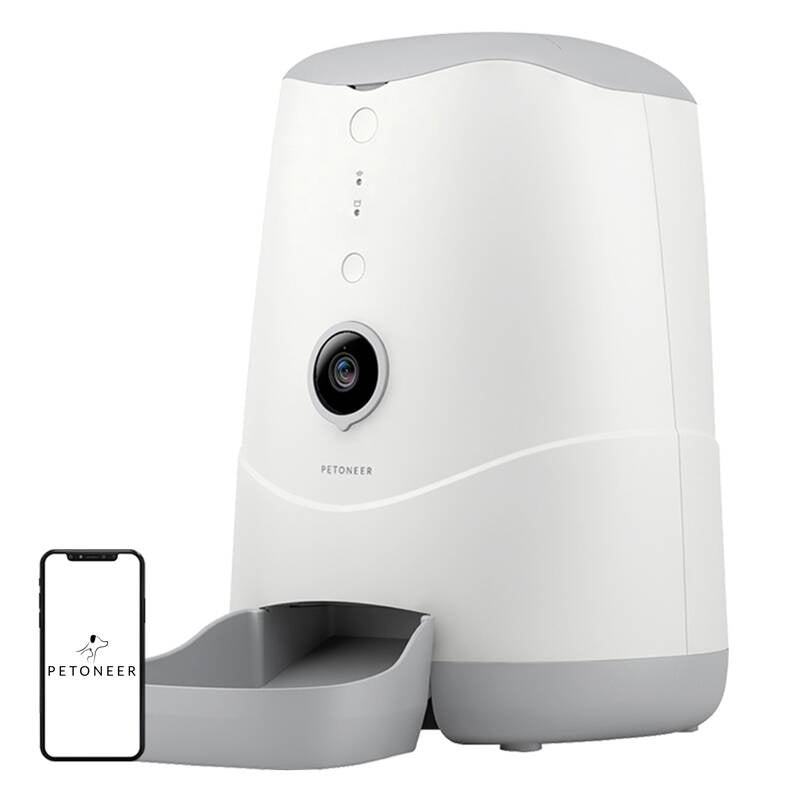 Petoneer PF007 Nutri Vision - Distributeur de croquettes 3,7 L avec caméra - visuel 1