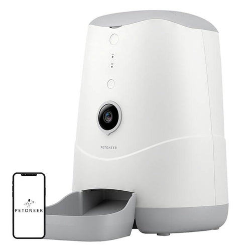 Petoneer PF007 Nutri Vision - Distributeur de croquettes 3,7 L avec caméra - visuel 1