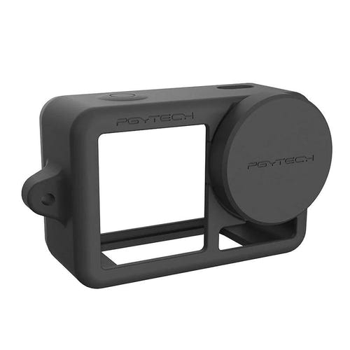 PGYTECH P-32C-030 - Housse en silicone noire pour DJI Osmo Action 3 - visuel 3