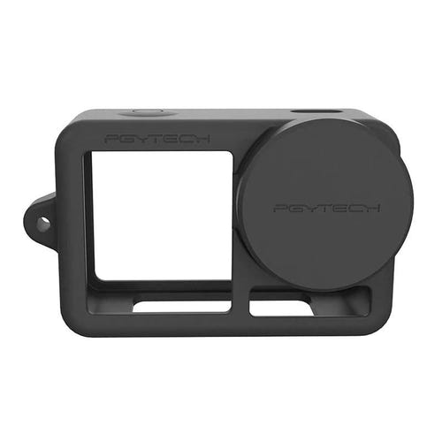 PGYTECH P-32C-030 - Housse en silicone noire pour DJI Osmo Action 3 - visuel 1