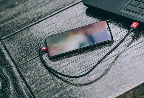 PGYTECH P-GM-115 - Câble USB-A vers Lightning MFi de 35 cm : connecteur Lightning certifié mfi