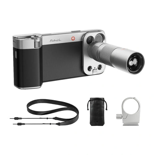 PGYTECH RetroVa - kit photo complet pour iPhone 17 Pro Max : poignée téléobjectif