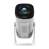 Philips N-250 - Vidéoprojecteur Full HD 250 lumens ANSI avec Google TV, blanc : télécommande et connectique