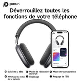 Picun F8 Pro : coussinets mémoire de forme