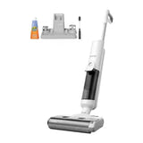 Proscenic F10 Ultra - Laveur-aspirateur électrique 3 en 1 autonettoyant : base charge recharge