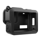 Puluz PU717B - Coque de protection silicone pour GoPro HERO 4K 2024 : cache objectif lanière dragonne GoPro