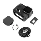 Puluz PU717B - Coque de protection silicone pour GoPro HERO 4K 2024 : volet latéral compartiment batterie GoPro