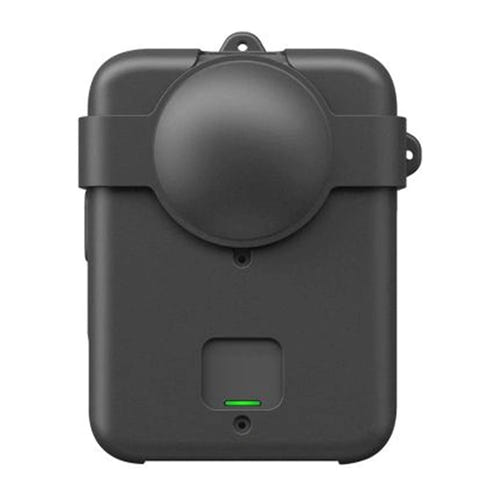 Puluz PU790B - Coque silicone et cache-objectif DJI Osmo 360 : noire