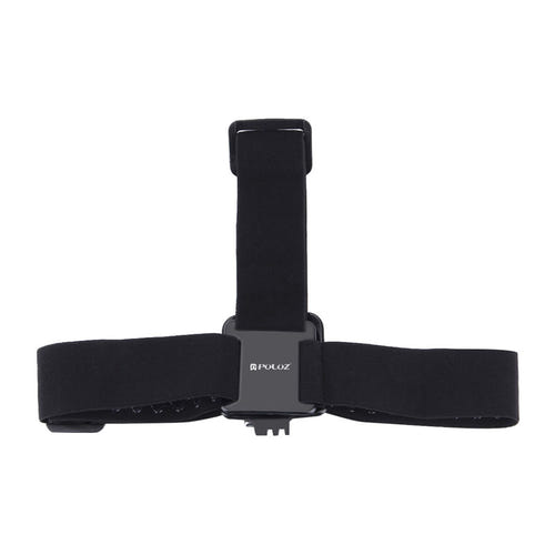 Puluz - Bandeau frontal PU24 avec fixation pour caméra sport (GoPro, DJI, Insta360) : détail