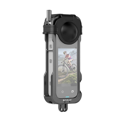 Puluz - Cage de protection en métal PU981B avec cache-objectif pour Insta360 X4