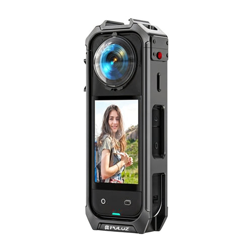 Puluz - Coque de protection en métal pour Insta360 X5
