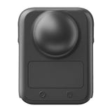Puluz - Coque silicone avec cache-objectif PU789B pour DJI Osmo 360 (noir) : détail