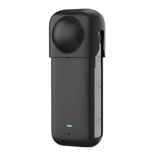 Puluz - Coque de protection silicone PU985B pour Insta360 X4 (noir) : cache objectif x4