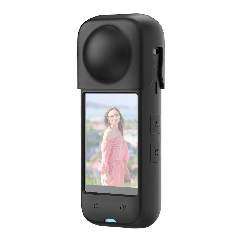Puluz - Coque de protection silicone PU985B pour Insta360 X4 (noir) - visuel 1