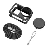 Puluz PU1076B - Coque de protection en silicone avec sangle pour DJI Osmo Action 6 - visuel 2