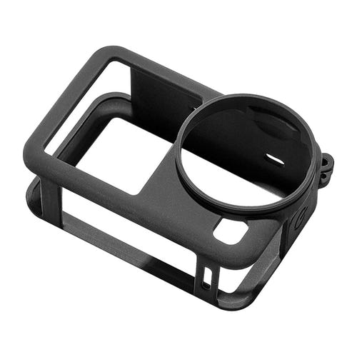 Puluz PU1076B - Coque de protection en silicone avec sangle pour DJI Osmo Action 6 - visuel 1