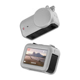 Puluz - Coques silicone PU1060H pour DJI Osmo Nano (gris) : cache objectif détail