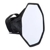 Puluz - Diffuseur softbox octogonal 20 cm PU5120 pour flash : fixation élastique flash