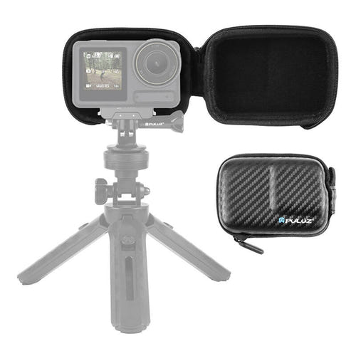 Puluz - Étui de protection PU946B pour DJI Osmo Action 5 Pro / 4 / 3 (noir) : logement objectif
