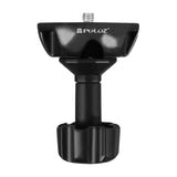 Puluz Adaptateur Flat-to-Bowl 75 mm - convertit une rotule en plateau plat - visuel 1