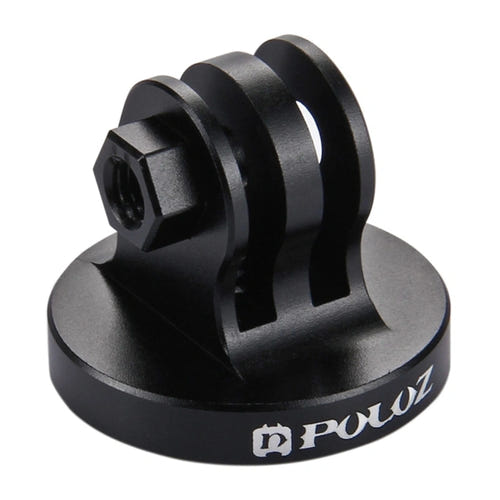 Puluz - Adaptateur de fixation filetage 1/4 CNC pour caméras d'action : vue dessus