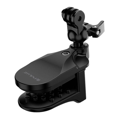 Puluz PU927B - Support pour casque, caméras d'action DJI et GoPro (noir) - visuel 1