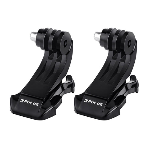 Puluz - Fixation J-Hook PU20 pour caméra sport GoPro, DJI, Insta360 (lot de 2) : paire