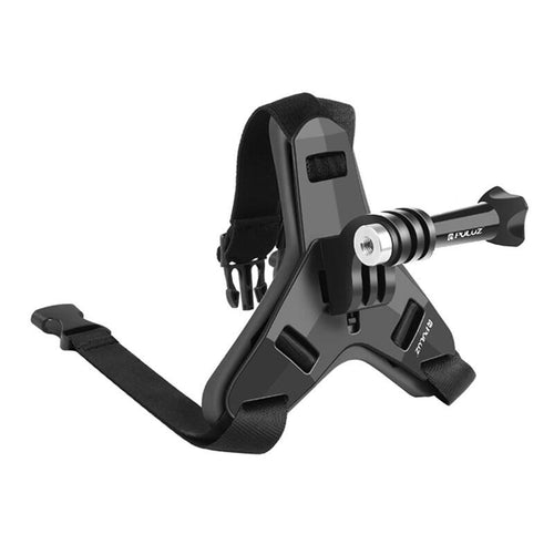 Puluz - Fixation mentonnière de casque PU579B pour caméra sport