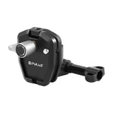 Puluz - Fixation pare-brise de moto pour caméra sport (noir) : base L dégagement rapide