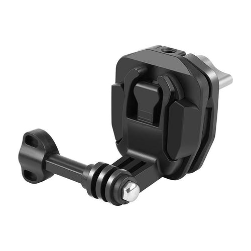 Puluz - Fixation pare-brise de moto pour caméra sport (noir) : silicone protection détail
