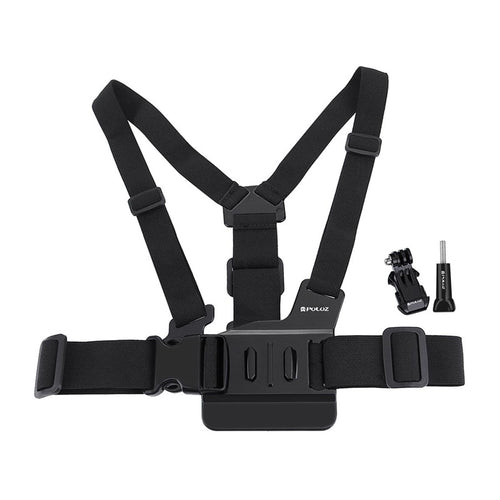 Puluz - Harnais de poitrine PU26 avec fixation J-Hook pour caméra sport