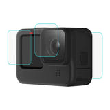 Puluz PU507 - Kit verres trempés écran et objectif GoPro HERO12/11/10/9 : hero 9 10 11 12
